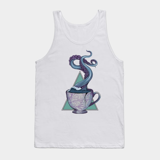 Storm in a tea cup Tank Top by Jess Adams